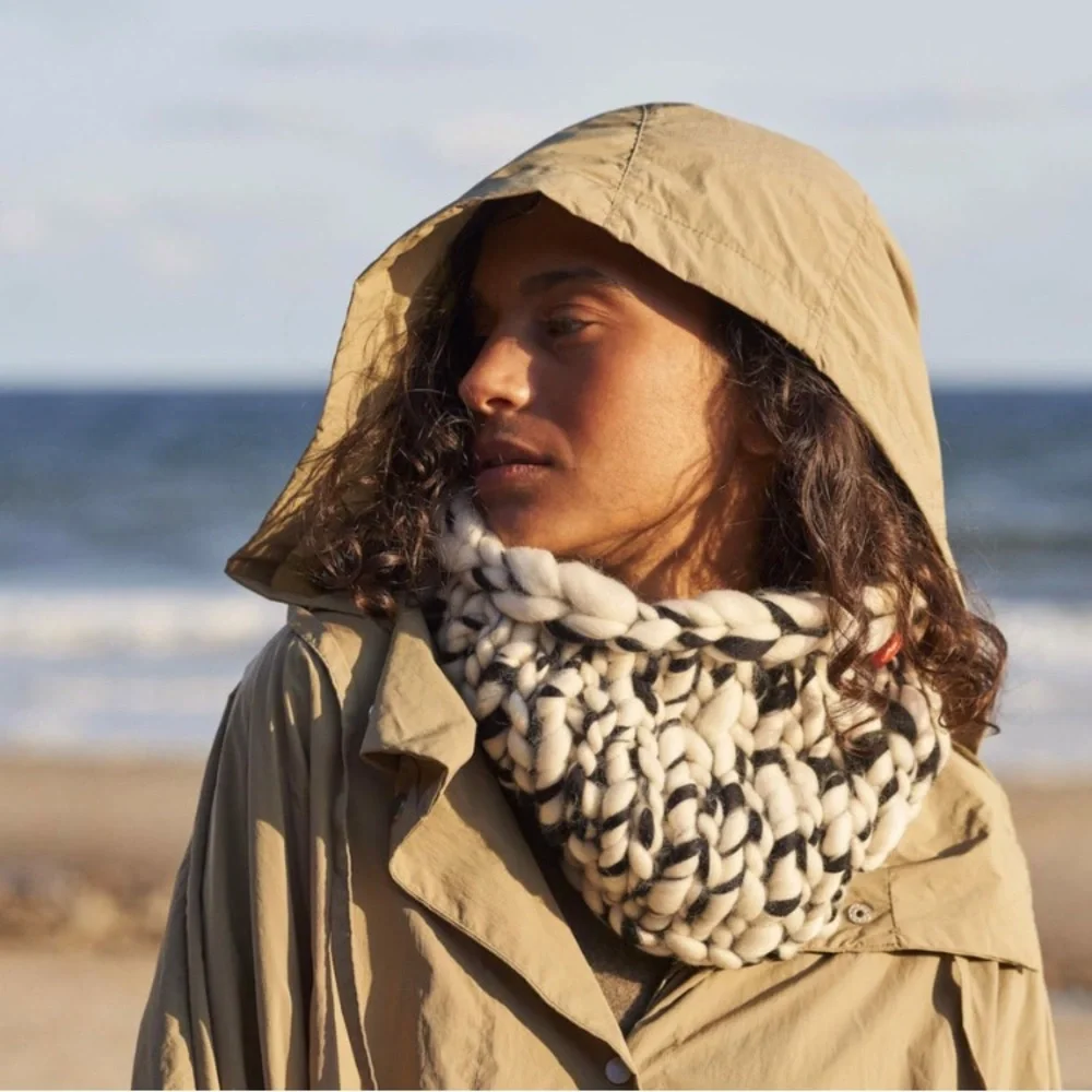 MISCHA LAMPERT WOMEN'S LARGE SNOOD SCARF